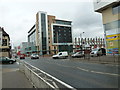 Looking back to the crossroads of Bramall Lane, Hill Street and Cherry Street