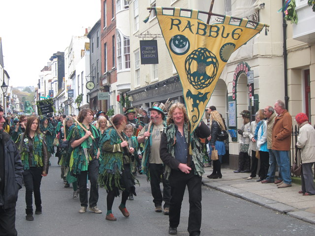 Jack in the Green festival, High Street