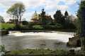 Weir at Ashford Mill, Ashford Carbonell