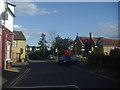 Lower Weybourne Lane at the junction of Badshot Lea Road