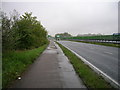 Cycle path towards Stowmarket