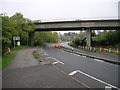 A14 bridge over Bury Road