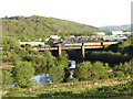 Coal train crosses the Ely