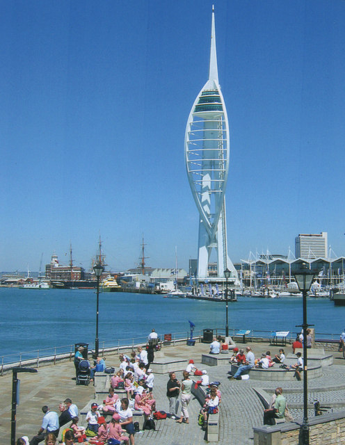 Portsmouth, Not a Bad View From a Pub Window