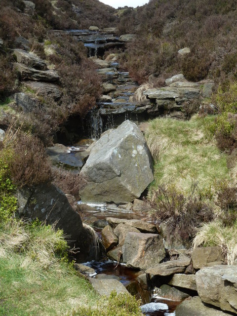 Stream at the head of Jaggers Clough