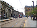 Sheffield Cathedral tram stop