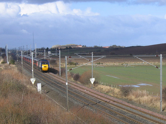 Electrification south of Belford