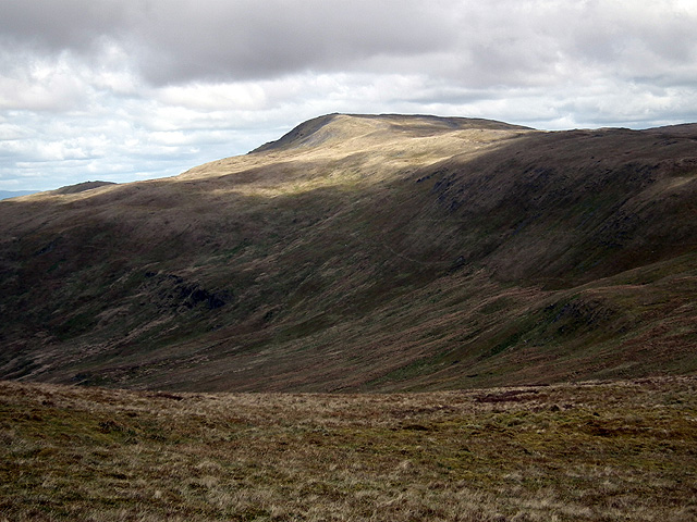 A view towards Plynlimon from near the summit of Y Garn