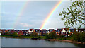 Rainbow over Pond