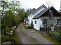 Cottage on the lane above Cynwyd