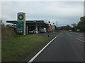 BP filling station near Lympsham