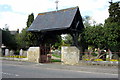 Entrance to the cemetery