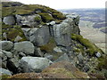 SK0889 : Gritstone outcrop, The Edge by Andrew Hill