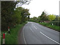 Frating Road (B1029),  towards Brightlingsea