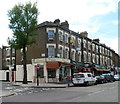 Kilburn Lane shops, London W9