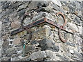 NM3821 : Wall ties at Bunessan Mill by M J Richardson