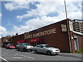 Carpet showroom on Church Street, Brierley Hill