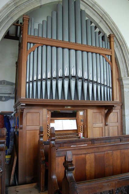 Organ in St Margaret's church, Bethersden