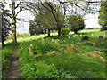 SU2232 : All Saints', Winterslow: churchyard (l) by Basher Eyre