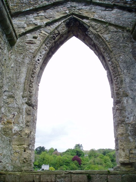 Chapel window, Chepstow Castle