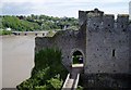 ST5394 : Marshal's Tower, Chepstow Castle by Rob Farrow
