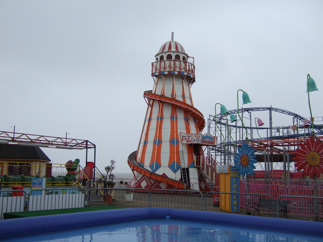 Funfair on Clacton Pier © JThomas :: Geograph Britain and Ireland