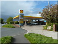 SD4135 : Shell Filling Station on the A585 by Alexander P Kapp