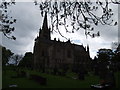 Walshaw parish church and graveyard