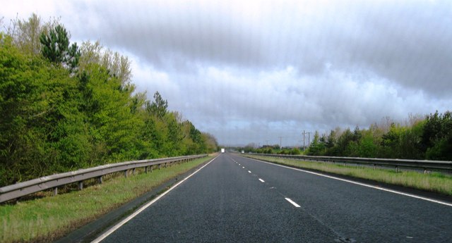 A1 heading north west