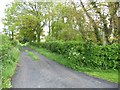 Private track and public footpath, off the B5082