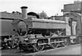 Elderly ex-GWR Pannier 0-6-0T at Oxford Locomotive Depot