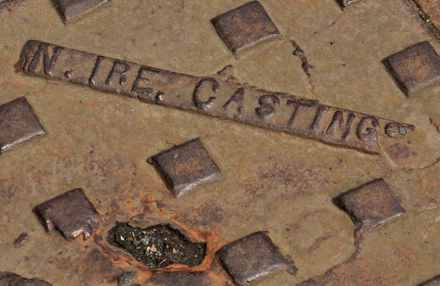 Northern Ireland Castings access cover, Comber (2)