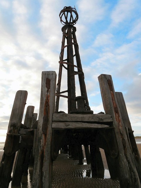 St Annes Jetty remains