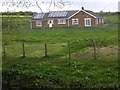 A bungalow with solar panels