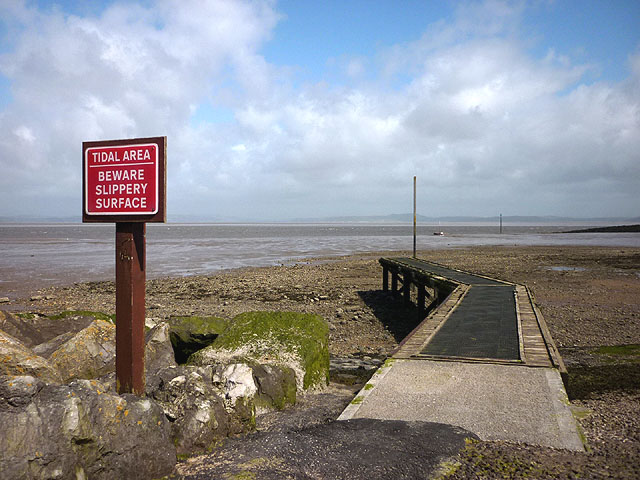 Landing stage at Fartle Barrow