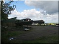 Narrow boats near Crab Tree House