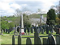 Swimbridge churchyard and war memorial