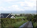 View eastwards along Derrywilligan Road