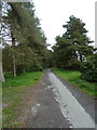 Service road for Hurstwood Reservoir