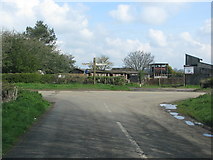 SP4849 : Road junction west of Chipping Warden by Sarah Charlesworth