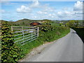 Country lane near Aberystwyth