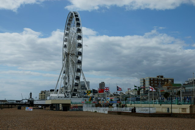 Seaside Attractions, Brighton, Sussex Â© Peter Trimming :: Geograph