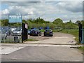 Sports field entrance, Mackadown Lane