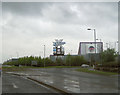 NS5167 : X-scape at Braehead from entry roundabout by John Firth