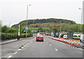 A82 west approaching Milton Services