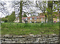 Elevated seat on the village green