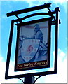 The Twelve Knights pub sign, Margam, Port Talbot