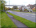 Margam Road footbridge, Margam, Port Talbot