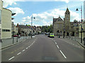 Curzon Street passes Calne Public Library