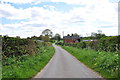 SK1334 : Approaching Grove Cottages on Grove Lane heading for Doveridge by Mick Malpass